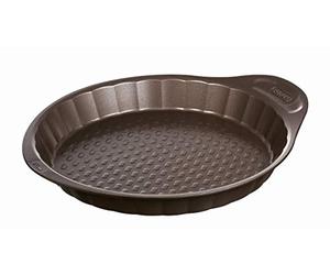 Pyrex Asimetria Stampo Antiaderente Crostata, Alluminio, Macadamia, 27 cm