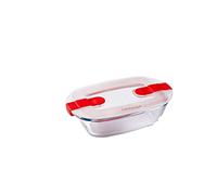 Pyrex Barattolo Cook&Heat, vetro, trasparente, 17 x 10 x 6 cm - 0,4 litri, 1 pezzo