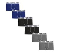 Pyrex Boxer Ragazzo Cotone Elasticizzato Pacco da 6pz, Art. 25301 Assortito 11-12 Anni