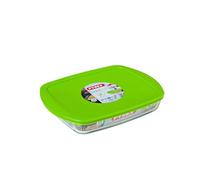 Pyrex C & S di base - contenitore rettangolare con coperchio, 28 x 20 cm, 1.7 l