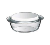 CASSERUOLA CON COPERCHIO VETRO DA FUOCO CM.27X23X10H BOROSILICATO PYREX 5 2024