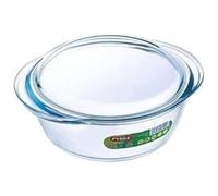 Pyrex Essentials Glass round Casserole Alta resistenza 1,6 L (+ coperchio 0,5L)