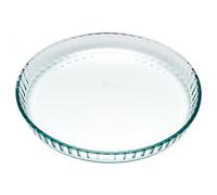 Pyrex Classic Bake & Enjoy - Pirofila in vetro trasparente per quiche e flan, 25 cm, 1,1 l, confezione da 2