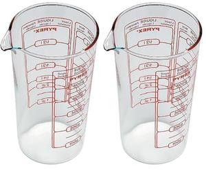 Pyrex Classic Misura graduata in vetro borosilicato, 0,5lt (Confezione da 2)