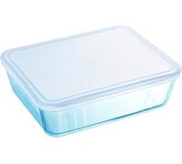 Pyrex Cook&Freeze Contenitore rett. con coperchio in vetro borosilicato 27 x 22 x 9 cm, 4L