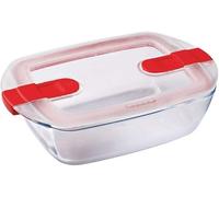 Pyrex, contenitore rettangolare per alimenti in vetro borosilicato - 23x15cm