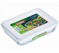 PYREX COOK&FREEZ CONTENITORE ERMETICO RETTANGOLARE 0.8 LT