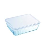 Pyrex Cook&Freeze Contenitore rett. con coperchio in vetro borosilicato 22 X 17 X 6 cm_1,5L