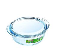 Pyrex Essentials Glass round Casserole Alta resistenza 1,1 L (+ 0,3 L coperchio)