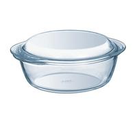 Pyrex Essentials Glass round Casserole Alta resistenza 1,6 L (+ coperchio 0,5L)