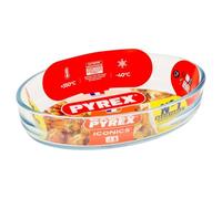 Pyrex Essentials Teglia ovale in vetro borosilicato 21x13x5cm