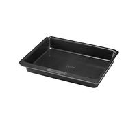 Pyrex Magic - Stampo per forno, in acciaio inox, nero, 40 x 31 cm