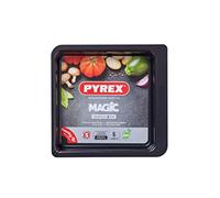 Pyrex Magic - Teglia da forno quadrata in metallo, 2,50 l, Ø 24 cm - NUOVO