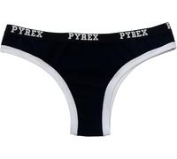Pyrex Slip Brasiliana Donna, Set 6 Pezzi, Cotone Elasticizzato, Tinta Unita 3200 (IT, Testo, XS, Regular, Regular, Bianco)