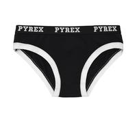 Pyrex Slip da Donna, Vita Bassa, Cotone Elasticizzato, Set da 6 Pezzi, Tinta Unita 3400 (IT, Testo, L, Regular, Regular, Nero)
