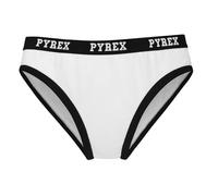 Pyrex Slip da Donna, Vita Bassa, Cotone Elasticizzato, Set da 6 Pezzi, Tinta Unita 3400 (IT, Testo, XS, Regular, Regular, Bianco)