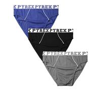 Pyrex Slip Ragazzo Cotone Elasticizzato Pacco da 3pz, Art. 25301 Assortito 11-12 Anni