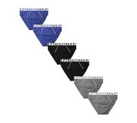 Pyrex Slip Ragazzo Cotone Elasticizzato Pacco da 6pz, Art. 25301 Assortito 15-16 Anni