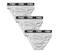 Pyrex Slip Uomo Cotone Elasticizzato Pacco da 3pz, Art. 251006 Bianco M