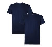 Pyrex T-Shirt Uomo Cotone Bielastico Art. PG30 Conf. 2 pz Girocollo Blu L