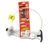 PYRO FEU 862472 Pulipellet per tubi stufa 3 m, bianco