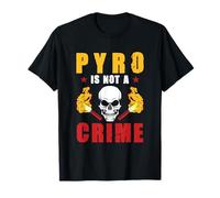 Pyro is not a crime New Year's Eve Pyrotecnician Fireworker Maglietta