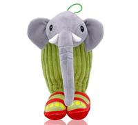 PyrrlicToy Bambola di Peluche, 25cm Elefante di cactus Italan Brain Cartone Animato Bambola Peluches Ripiene Giocattolo Morbido e Soffice Cuscino Anime Personaggio Ornamento