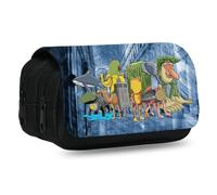 PyrrlicToy Scatola a Penna Gioco Italian Brain, Italian Brain Borsa Penna Grande Capacità,Borsa Penna Cartoon per Ragazze,Scatola Penna Gioco Anime Ragazzi,Portamatite Ragazze Teen Back to School