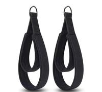 PYRUVAE 2 Pezzi Cinghie Per Pilates, Accessori Palestra Con Doppio Anello, Cerchio Pilates, Ring Pilates, Elastico Pilates, Pilates Ring, Per Fasce Palestra, Allenamento A Casa, Banda Elastica Fitness