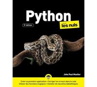 Python pour les Nuls - 5e édition: data science, machine learning, IA, intelligence artificielle