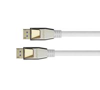 Python Premium DisplayPort 2.0 Cable - 50 cm / 0.5 m - 54 Gbit/s, UHBR 13.5-4K @