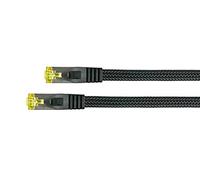 PYT 8070PY-003S - Cavo patch - cavo grezzo cat.7 nero 0,25m