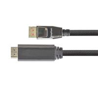 Python Series Premium DisplayPort 1.4 to HDMI 2.0 3 m Black