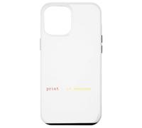 Python Stampa Coder HTML codifica programmatore regalo Custodia per iPhone 12 Pro Max