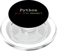 Python Stampa Coder HTML codifica programmatore regalo PopSockets PopGrip per MagSafe