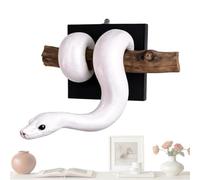 Python Wall Art - Decorazione 3D realistica effetto ombra | Decorazione da parete in resina pitone per camera da letto, comodino, corridoio, studio, divano, sfondo parete