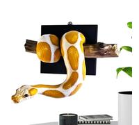 Python Wall Art - Decorazione 3D realistica effetto ombra | Statua da parete in pitone per studio, ufficio, divano, camera da letto, comodino