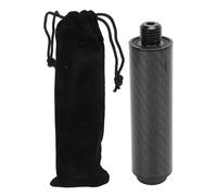 PYUDKLSMN Estensione per Stecca da Biliardo in Fibra di Carbonio da 4 Pollici, prolunga Universale per Stecca da Biliardo con paraurti in Gomma per Un Controllo Migliorato e Una