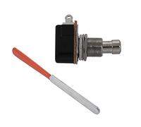 Pyugxab 1 per liutaio per chitarra in acciaio e 1 pedale per chitarra a 2 pin per effetti momentanei