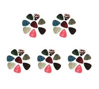 Pyugxab 100 Pz Thin Guitar Picks 0.46mm / 0.71mm Colore Casuale
