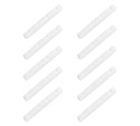 Pyugxab 10X Basso Dado per Fondo Piatto Pre-Fessurato per 4 Corde PB Precision Bass, 38x3.5x5 / 4.5mm