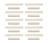 Pyugxab 10X Chitarra Classica Bone Scanalato Saddle Dado di Regolazione