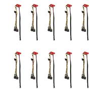 Pyugxab 10X DC ATX PSU -Box 12V 160W ATX Switch PSU 24Pin Mini ITX DC to Car ATX Alimentatore per PC Computer con Ingresso Ampio