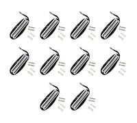 Pyugxab 10X Pickup Hot Rail Double Track Chitarra Elettrica Alnico5 Pickup Fit 11K Strat Tele Chitarra Elettrica, Bianca