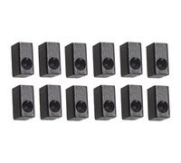 Pyugxab 12 Pezzi Chitarra Tremolo Bridge Morsetto Chiusura a Pressione String Insert Blocco Metallo per Chitarra Elettrica Parti Accessori