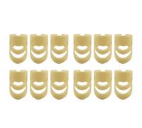 Pyugxab 12 plettri per chitarra elettrica, acustica, ukulele, indice, strumento a corda, parte L