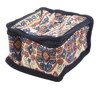 Pyugxab 16 Griglie Olio Borsa Da Viaggio Comoda Per Olio Per Bottiglie 10Ml/15Ml Rosso, Rosso