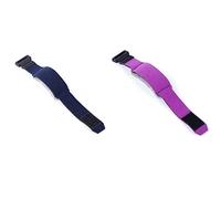 Pyugxab 2 corde per per chitarra, smorzatori, muter, involucri per chitarra acustica, classica, basso, blu navy e viola