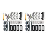 Pyugxab 2 set di ricambio per aspirapolvere X1 OMNI TURBO Accessori ad alta capacità