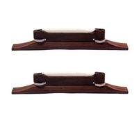 Pyugxab 2X Archtop Guitar Rosewood Bridge con Parti di Ponte per Chitarra nel nel